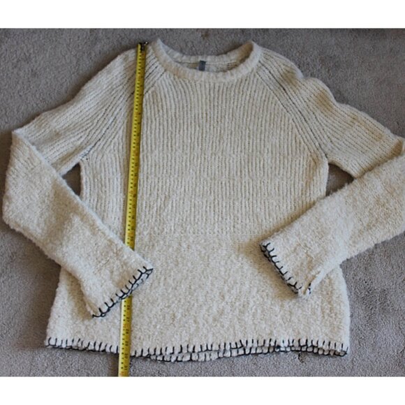 Raquel Allegra - Alpaca + Wool Open Knit Pullover- NWOT from Nordstrom Rack - Picture 9 of 12